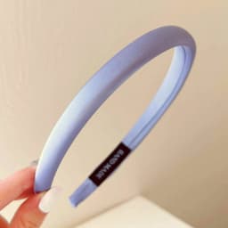Fashion Satin Velvet Women's Sponge Headband, High-Quality Hair Accessory, Solid Color Thin Hairband, Simple Plain Band for Daily Wear, Women's Hair Accessory