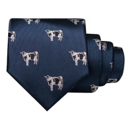 Men's 8-cm Solid-Color Jacquard Tie with Small Floral and Animal Patterns Pigeon Makes a Great Gift and Is Per Gift Tie
