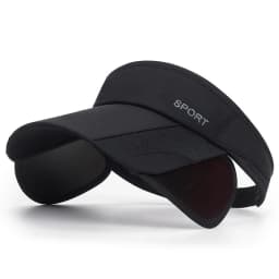 Summer Sun Protection Empty Top Hat Women's Leisure Cycling Retractable Brim Sunscreen Hat Outdoor Sports Sun Hats