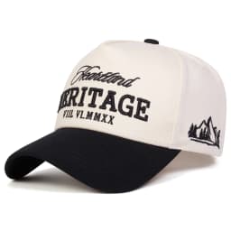 Unisex HERITAGE Letter Embroidery Baseball Caps Spring Autumn Outdoor Adjustable Casual Hats Sunscreen Hat Sports Cap