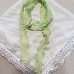 Folded Pure Color Long Scarf for Women Summer Season Decorative Hot Girl Youth Fashion Korean Style Rectangle Shape Scarf