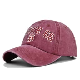 ROUTE 66 Letter Embroidered baseball cap Women Men Fashion Cotton Snapback Hat Hip Hop Trucker Dad Caps Outdoor Sun Hats Gorras