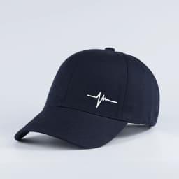 Heartbeat ECG Lifeline Print Baseball Cap Men Women Adjustable Dad Hat Minimalist Casual Sport Sun Hat