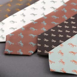Novelty Men's Floral Tie 8CM Horse Printed Neck Ties Fashion Polyester Necktie Wedding Business Party Suit Dress Gravatas Gift
