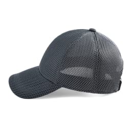 Unisex Summer 6-Panel Baseball Cap Mesh Running Hats Pure Color Trucker Cap Breathable Outdoor Sports Quick Dry Hat FC357