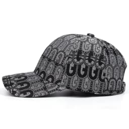 Ethnic Style Four-Season Hard-Top Baseball Cap Fully Printed Casual Sun Protection Visor Duckbill Cap