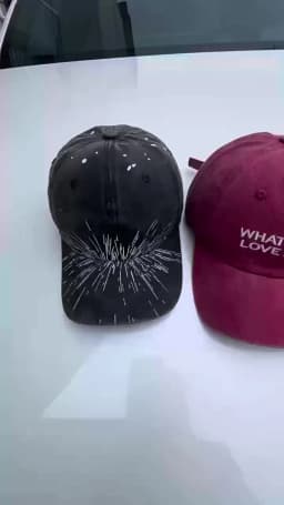 Kim Tae Hyung 'What Is Your Love Song' Concert Letter Kpop V Hat Embroidered Printed Baseball Cap Fashion Streetwear Accessory