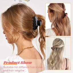 3/4 comb hairpins 2.5" medium hairpins suitable for fine hair, small matte clips, short hair, delicate hair pieces for women