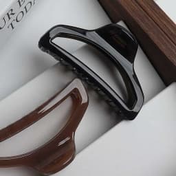 2026 New Medium Shark Hair Clip for Women French Bun Updo Hairpin Elegant Back of Head Grip