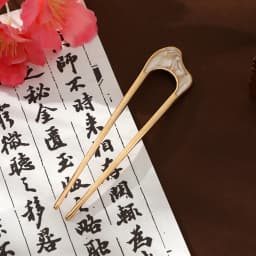 New Simple Fork Metal Hairpin U-shaped Alloy Hair Ornament Hair Accessories for Girls