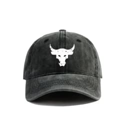 Dwayne Johnson Brahma Bull Baseball Cap Summer Distressed Dad Hats Men Outdoor Adjustable Cotton Caps Outdoor Sun Protection