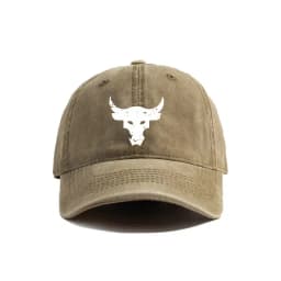 Dwayne Johnson Brahma Bull Baseball Cap Summer Distressed Dad Hats Men Outdoor Adjustable Cotton Caps Outdoor Sun Protection