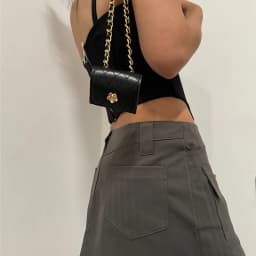 Luxury Designer Girdle Chain Belt Bag Female Mini Waistpack Versatile Purse Elegant Belt For Women Dress Jeans Waistband