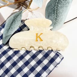 Acetate Hair Claw Hairpin Golden Letters Hair Clips Grab Barrettes Shark Sweet Hair Clamps Ponytail Women Hair Accessories