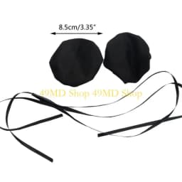 49MD Chunli Hair Bun Covers Headwear Hair Hoop Handmade Cosplay Accessories Chun Cosplay Women's Superior Street Figh
