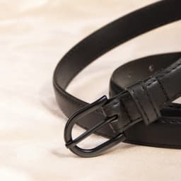New women's spray paint buckle basic versatile women's edge-cut belt women's belt