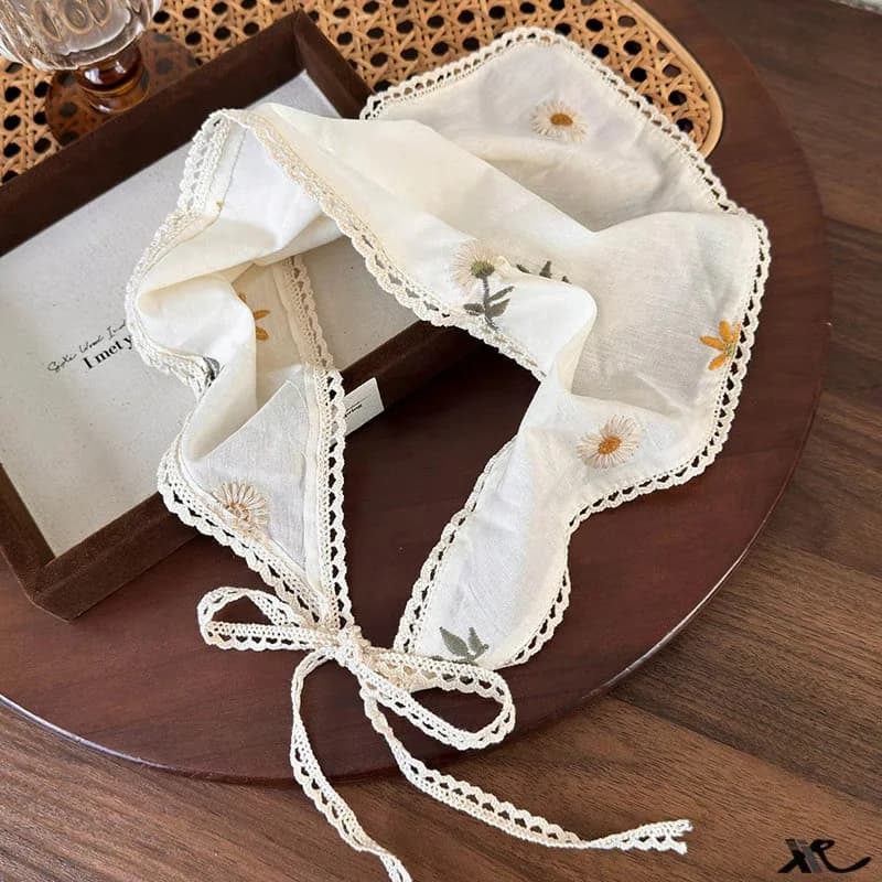 Fabric Printing Triangle Scarf Flower Hair Bands Women Sweet Retro Headwarps Turban Bandana Headbands for Girl Hair Accessories