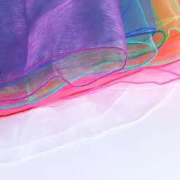 6 Solid Colors Thin Chiffon Nylon Silk Scarf Magic Show Performance Dance Candy Square Scarf Transparent Neckerchief Shawl