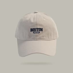 Pink Sweet Girl Ins Embroidered Duck Tongue Hat Versatile Curved brimmed Men's Baseball Hat Spring and Autumn