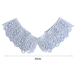 Doll Collar Lace Fake Collar Pearl Clothes Accessories Decoration Shirt Collar Dress Decorative Shoulder Detachable Shawl