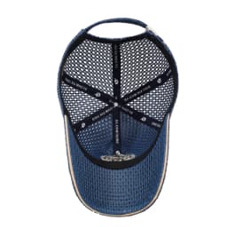 Men's Baseball Cap Breathable Mesh Woven Craft Polyester Label Decorated Solid Color Sporty Spring and Summer