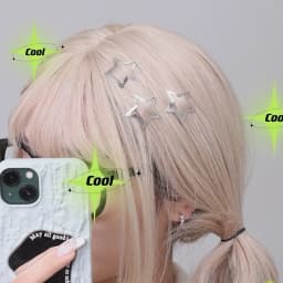 5/10/20Pcs Silver Star Y2K BB Hair Clips Women Grils Cute Metal Star Hair Clips Side Barrettes Hair Accessories Headwear Gifts