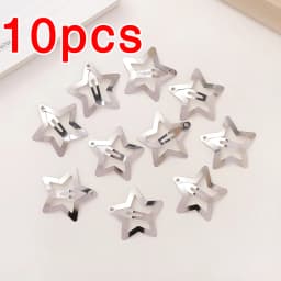 5/10/20Pcs Silver Star Y2K BB Hair Clips Women Grils Cute Metal Star Hair Clips Side Barrettes Hair Accessories Headwear Gifts