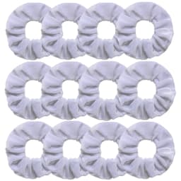 Women Soft Velvet Chouchou Hair Ties Solid Color Fluffy Large Scrunches Set Wholesale 12pcs Schrunchy Pack For Girls
