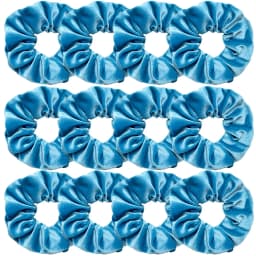 Women Soft Velvet Chouchou Hair Ties Solid Color Fluffy Large Scrunches Set Wholesale 12pcs Schrunchy Pack For Girls