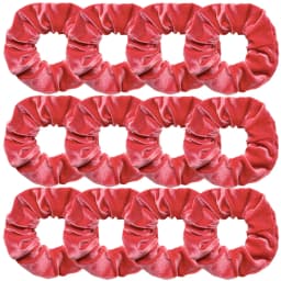 Women Soft Velvet Chouchou Hair Ties Solid Color Fluffy Large Scrunches Set Wholesale 12pcs Schrunchy Pack For Girls