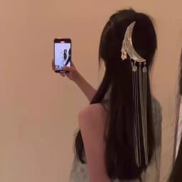 1pc Hanfu Accessories Long Tassel Back Hairpin Ancient Style Hairpin Warring States Robe Wei and Jin Style Headdress