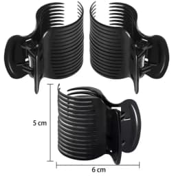 12pcs/set Hair Curler Claw Clips Hot Roller Clips Heatless Replacement Salon Insulation Clip Professional Hair Styling Tool