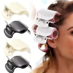 12pcs/set Hair Curler Claw Clips Hot Roller Clips Heatless Replacement Salon Insulation Clip Professional Hair Styling Tool
