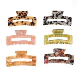 Fashion Acetate Acrylic Hair Claw Elegant for Women, Thick Hair Aesthetic Hair Claw, Party Wedding Gift Evening Date Cute