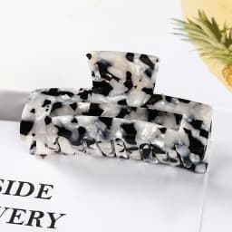 Fashion Acetate Acrylic Hair Claw Elegant for Women, Thick Hair Aesthetic Hair Claw, Party Wedding Gift Evening Date Cute