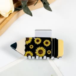 Women Pencil Hair Claw Clips Back To School Hair Claw Clip Cute Funny Teacher Bobby Pins Suitable for Many Hairstyles Headwear