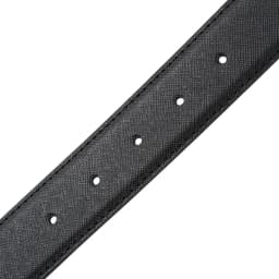 Cowhide Leather 3.4CM Wide Men's Leather Pin Belt Waist Band Belt Strap Belt Without Buckle