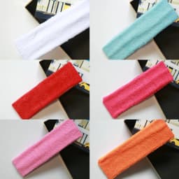 Towels pure cotton yoga basketball sports sweat-absorbing headband European and American hairband face washcotton headband