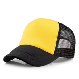 1 Piece Summer Trucker Hat Custom Logo Men Women Net Polyester Baseball Cap Print Mesh Dad Hats Adjustable Sun Hat Visor