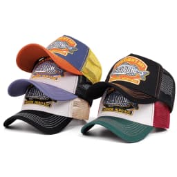 2025 New STATION Fishbone Embroidery Men's Street Skateboarding Hip Hop Hat Truck Hat Women's Leisure Sunshade Hat Baseball Hat