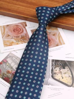 Vintage Ties Men's Fashion 8cm Graffiti Painting Floral Necktie For Men Wedding Business Soft Printing Tie Weding