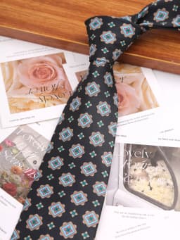 Vintage Ties Men's Fashion 8cm Graffiti Painting Floral Necktie For Men Wedding Business Soft Printing Tie Weding