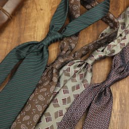 Autumn Winter Fashion Men's Ties 8CM Formal Business Casual Brown Green Striped Neckties Luxury Polyester Simple Style Neck Tie