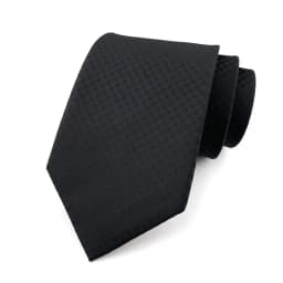 Luxury 8CM Mens Necktie Black Color Stripes Floral Plaid Ties For Man Groom Jacquard Woven Neck Tie For Business Wedding Party