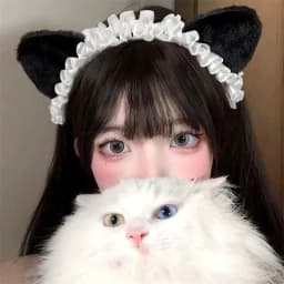 Japanese Cute Hairbands, Cat Ear Headflowers, Sweet High Headtops, Lolita Headbands, Maid Headwear, Hair Accessories