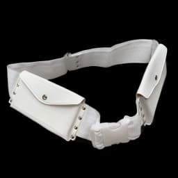 Unisex Stretchy Hajj Belt Wide Oxford Cloth Studded Waist Belt Waist Bag Waist Strap Umrah Girdle