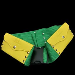 Unisex Stretchy Hajj Belt Wide Oxford Cloth Studded Waist Belt Waist Bag Waist Strap Umrah Girdle