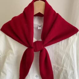 Korean Wool Knitted Knitted Scarf Warm Triangular Scarf Women Headscarf Autumn and Winter Warm Knitting Neckerchief Hair Wrap