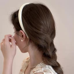 5-Piece Set of Stylish and Elegant Satin Hairbands for Women, Suitable for Dresses, Parties, Balls, and Friend Gatherings