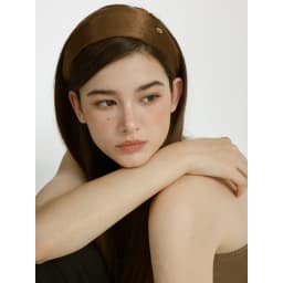 1 Piece French Retro Satin Glossy Headband, Autumn & Winter Elegant Wide-Brimmed Hair Hoop, Women’s Stylish Hair Accessory